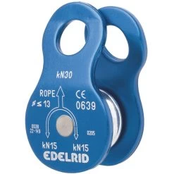 Edelrid TURN UMLENKROLLE Seilrolle BLAU