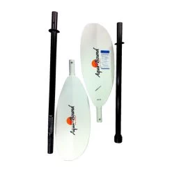 Aqua-Bound MANTA HYBRID 4-TEILIG Doppelpaddel WHITE -Outdoor Abenteuer Verkauf 201414002 c manta hybrid 4teilig aqua bound