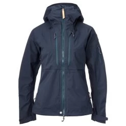 FJÄLLRÄVEN Fjällräven KEB ECO-SHELL JACKET W Damen Hardshelljacke DARK NAVY