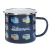 BRISA EMAILLE TASSE BULLI Becher BULLI PARADE/BLAU 2 BRISA EMAILLE TASSE BULLI Becher BULLI PARADE/BLAU -Outdoor Abenteuer Verkauf 297223002 a emaille tasse bulli brisa 1