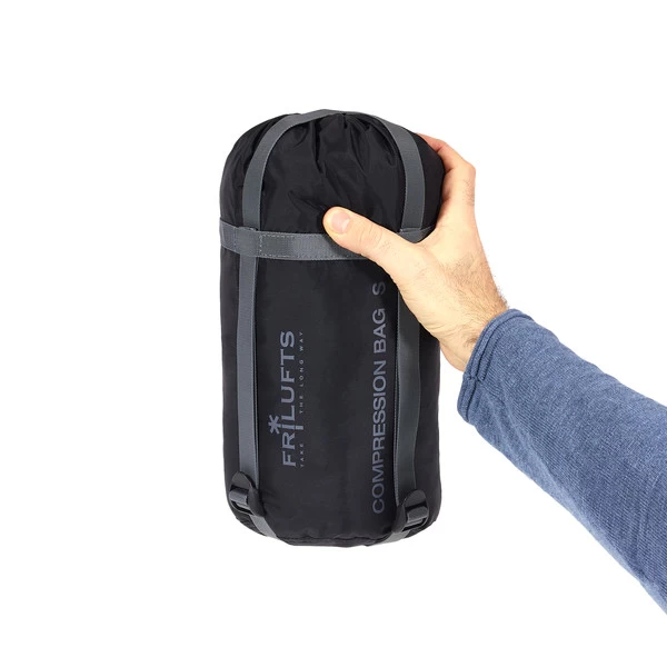 FRILUFTS COMPRESSION BAG Packsack BLACK 4 FRILUFTS COMPRESSION BAG Packsack BLACK – Bild 2