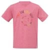 FRILUFTS BITONTO PRINTED T-SHIRT Kinder Funktionsshirt CERISE -Outdoor Abenteuer Verkauf 313092003 a bitonto printed tshirt frilufts 1