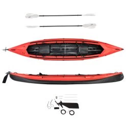 Nortik SCUBI 2 XL PACKAGE OFFER RED Kajak ROT/SCHWARZ