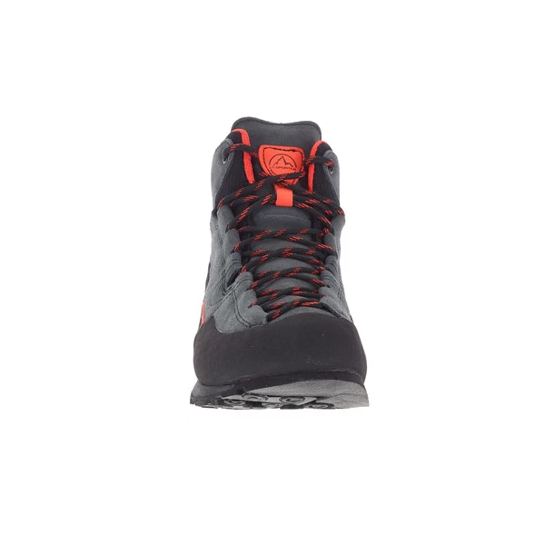 La Sportiva BOULDER X MID Herren Zustiegsschuhe CARBON/FLAME 5 La Sportiva BOULDER X MID Herren Zustiegsschuhe CARBON/FLAME – Bild 4