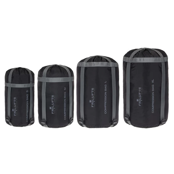 FRILUFTS COMPRESSION BAG Packsack BLACK 5 FRILUFTS COMPRESSION BAG Packsack BLACK – Bild 3