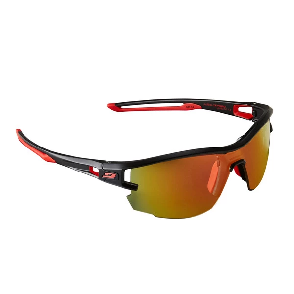 Julbo AERO Unisex Sportbrille SCHWARZ/ROT 3 Julbo AERO Unisex Sportbrille SCHWARZ/ROT