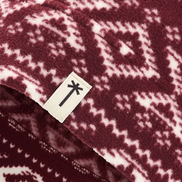 FRILUFTS BUALA FLEECE BEANIE Kinder Mütze CABERNET 4 FRILUFTS BUALA FLEECE BEANIE Kinder Mütze CABERNET – Bild 2