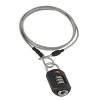 Pacsafe PROSAFE 1000 COMBINATION LOCK WITH STEEL CABLE Gepäcksicherung BLACK