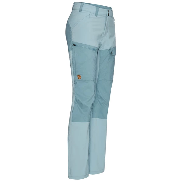 FJÄLLRÄVEN Fjällräven ABISKO MIDSUMMER TRS W REG Damen Trekkinghose MINERAL BLUE-CLAY BLUE 4 FJÄLLRÄVEN Fjällräven ABISKO MIDSUMMER TRS W REG Damen Trekkinghose MINERAL BLUE-CLAY BLUE – Bild 2
