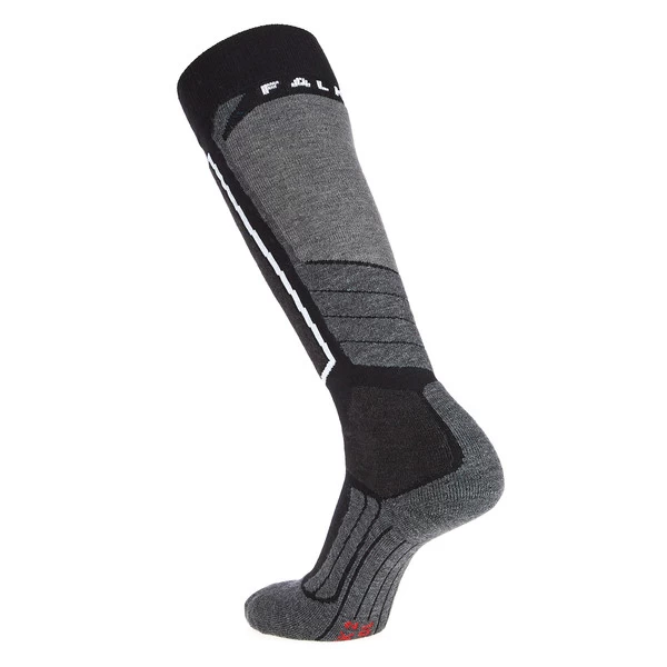 Falke SK2 INTERMEDIATE WOOL Herren Skisocken BLACK-MIX 4 Falke SK2 INTERMEDIATE WOOL Herren Skisocken BLACK-MIX – Bild 2