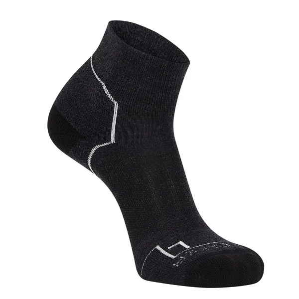 Icebreaker M MERINO HIKE+ LIGHT MINI Herren Wandersocken JET HTHR 3 Icebreaker M MERINO HIKE+ LIGHT MINI Herren Wandersocken JET HTHR