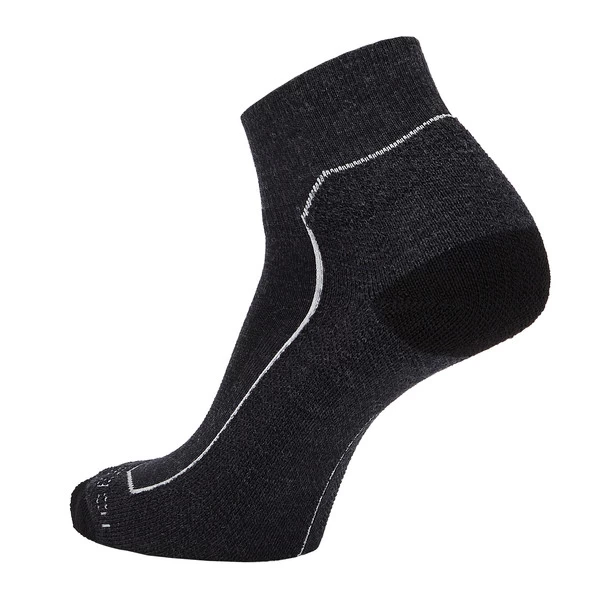 Icebreaker M MERINO HIKE+ LIGHT MINI Herren Wandersocken JET HTHR 4 Icebreaker M MERINO HIKE+ LIGHT MINI Herren Wandersocken JET HTHR – Bild 2
