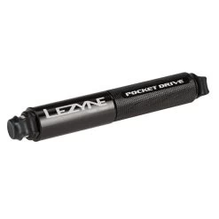 Lezyne MINIPUMPE CNC POCKET DRIVE 160PSI Luftpumpe SCHWARZ