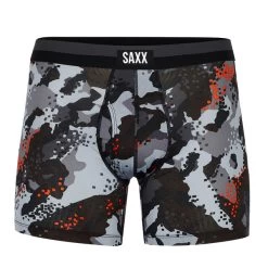 SAXX SPORT MESH BB FLY Herren Funktionsunterwäsche GRAPHITE DIGI QUAKE CAMO