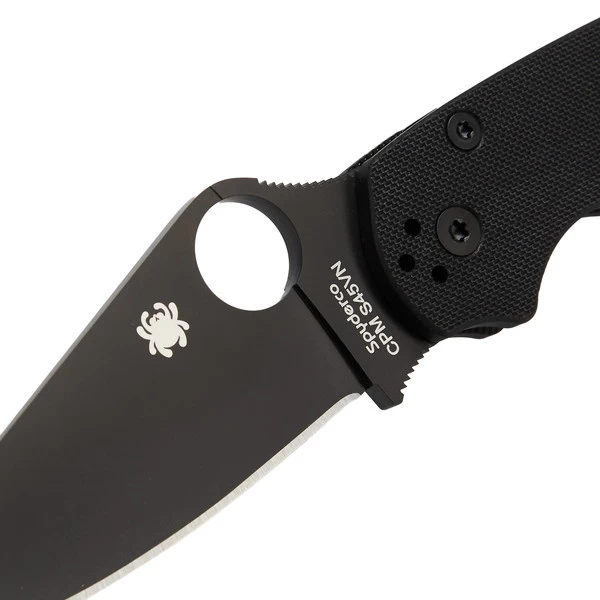 Spyderco PARA-MILITARY 2 BLACK G10 PLAIN Klappmesser NOCOLOR 6 Spyderco PARA-MILITARY 2 BLACK G10 PLAIN Klappmesser NOCOLOR – Bild 4