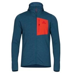 Mountain Equipment LUMIKO HOODED MENS JACKET Herren Fleecejacke MAJOLICA/CARDINAL