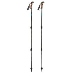 Leki KHUMBU LITE AS Unisex Trekkingstöcke BLACK-PETROL-DARK ANTHRACITE