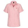 Jack Wolfskin KEPLER SHIRT Damen Outdoor Bluse TULIP RED CHECKS 2 Jack Wolfskin KEPLER SHIRT Damen Outdoor Bluse TULIP RED CHECKS -Outdoor Abenteuer Verkauf 5637929270 a kepler shirt jack wolfskin 24