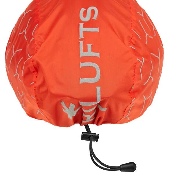 FRILUFTS HELMET COVER Regenhülle MANDARIN RED 4 FRILUFTS HELMET COVER Regenhülle MANDARIN RED – Bild 2