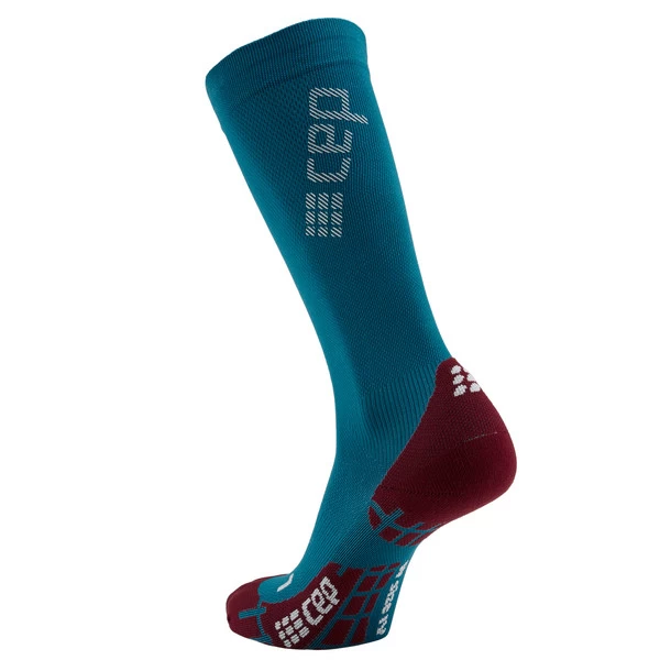 CEP RUN ULTRALIGHT SOCKS Damen Laufsocken PETROL/DARK RED 4 CEP RUN ULTRALIGHT SOCKS Damen Laufsocken PETROL/DARK RED – Bild 2