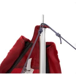 Bent VERBINDBARES SONNENSEGEL ZIP-PROTECT CANVAS SINGLE Tarp ROT / RV SCHWARZ MIT RV-ABDECK -Outdoor Abenteuer Verkauf 5637945741 d connectable tarp zipprotect canvas single bent 24