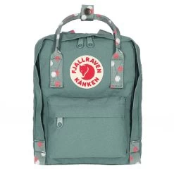 FJÄLLRÄVEN Fjällräven KÅNKEN MINI Tagesrucksack FROST GREEN-CONFETTI PATTERN