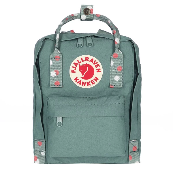 FJÄLLRÄVEN Fjällräven KÅNKEN MINI Tagesrucksack FROST GREEN-CONFETTI PATTERN 3 FJÄLLRÄVEN Fjällräven KÅNKEN MINI Tagesrucksack FROST GREEN-CONFETTI PATTERN