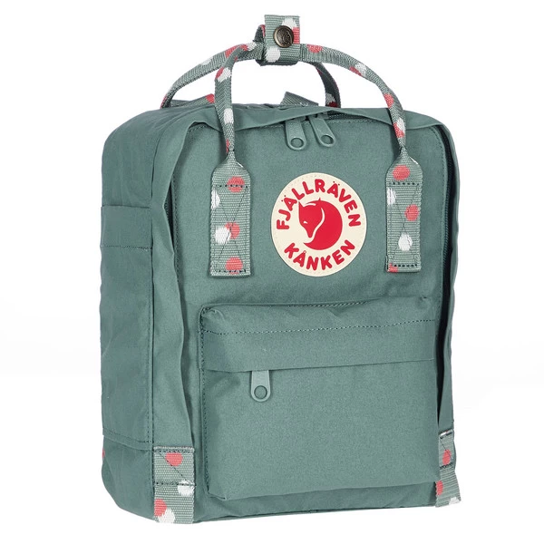 FJÄLLRÄVEN Fjällräven KÅNKEN MINI Tagesrucksack FROST GREEN-CONFETTI PATTERN 4 FJÄLLRÄVEN Fjällräven KÅNKEN MINI Tagesrucksack FROST GREEN-CONFETTI PATTERN – Bild 2