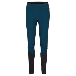 Vaude KURO WARM HYBRID TIGHTS Damen Radlerhose DARK SEA