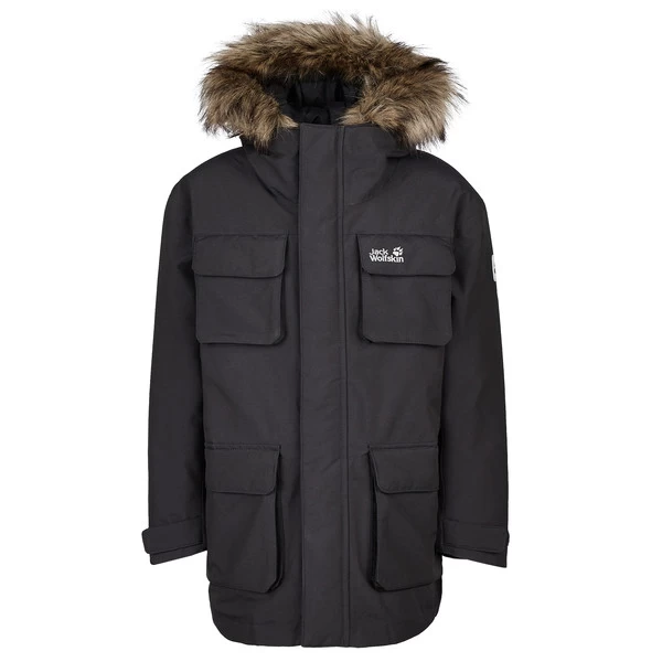 Jack Wolfskin GLACIER PEAK PARKA K Kinder Winterjacke PHANTOM 3 Jack Wolfskin GLACIER PEAK PARKA K Kinder Winterjacke PHANTOM