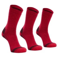 FRILUFTS ALPACA SOCKS 3-PACK Unisex Wintersocken BIKING RED