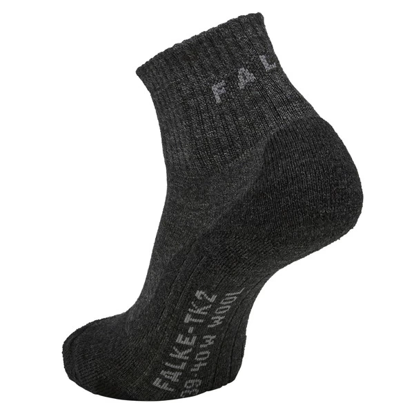 Falke TK2 EXPLORE WOOL SHORT W Damen Wandersocken SMOG 4 Falke TK2 EXPLORE WOOL SHORT W Damen Wandersocken SMOG – Bild 2