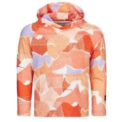 Reima LUPAUS HOODIE Kinder Kapuzenpullover ORANGE PEACH