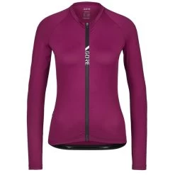 Gore Wear GORE WEAR TORRENT LONG SLEEVE JERSEY Damen Fahrradtrikot PROCESS PURPLE