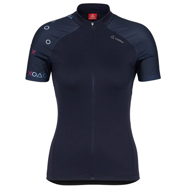 Loeffler Löffler W BIKE JERSEY FZ AXO MID Damen Fahrradtrikot DARK BLUE 3 Loeffler Löffler W BIKE JERSEY FZ AXO MID Damen Fahrradtrikot DARK BLUE