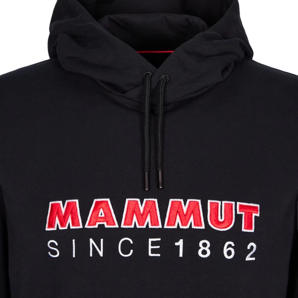 Mammut MAMMUT ML HOODY LOGO Herren Kapuzenpullover BLACK-SPICY 4 Mammut MAMMUT ML HOODY LOGO Herren Kapuzenpullover BLACK-SPICY – Bild 3