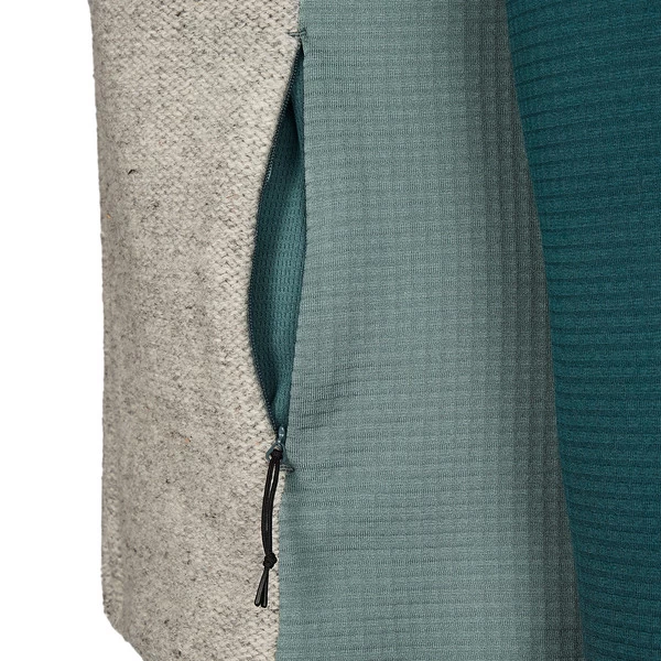 Ortovox FLEECE GP CLASSIC KNIT HOODY W Damen Fleecejacke ARCTIC GREY 5 Ortovox FLEECE GP CLASSIC KNIT HOODY W Damen Fleecejacke ARCTIC GREY – Bild 3