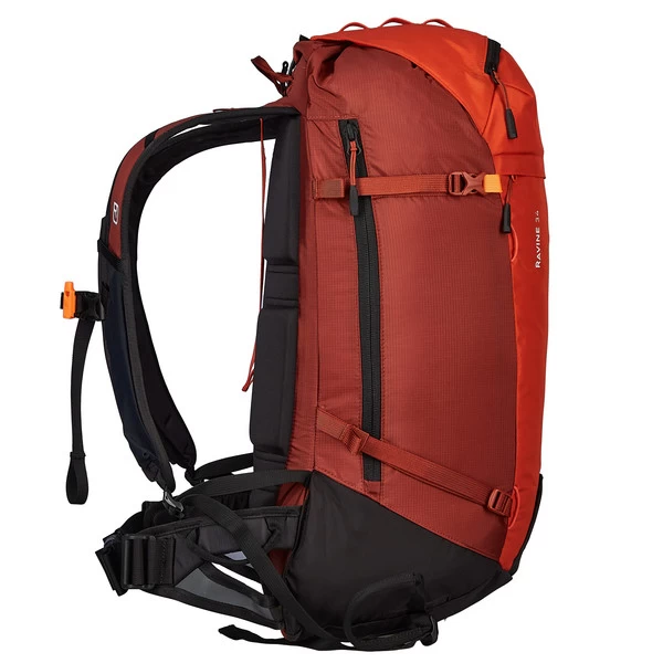 Ortovox RAVINE 34 Skitourenrucksack HOT ORANGE 4 Ortovox RAVINE 34 Skitourenrucksack HOT ORANGE – Bild 2