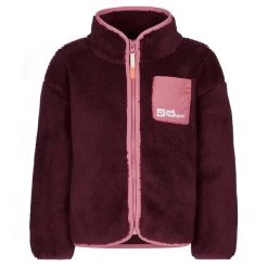 Jack Wolfskin GLEELY FLEECE JACKET K Kinder Fleecejacke BOYSENBERRY