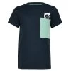 Namuk PLUTO MERINO POCKET T-SHIRT Kinder T-Shirt TRUE NAVY / NORTHERN LIGHTS -Outdoor Abenteuer Verkauf 5638078581 a pluto merino pocket tshirt namuk 24