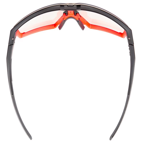 Julbo EDGE Sportbrille SCHWARZ / FLUO ORANGE 5 Julbo EDGE Sportbrille SCHWARZ / FLUO ORANGE – Bild 3