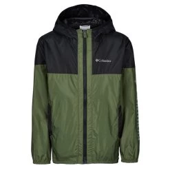Columbia FLASH CHALLENGER WINDBREAKER Kinder Windbreaker CANTEEN, BLACK