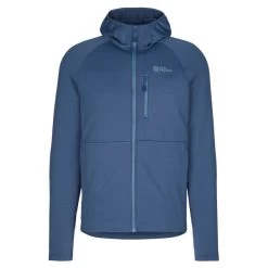 Jack Wolfskin KOLBENBERG HOODED FZ M Herren Fleecejacke EVENING SKY