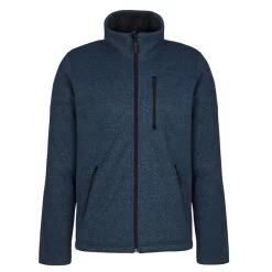 Elkline FAT CHANCE Herren Fleecejacke BLUESHADOW - BLACK