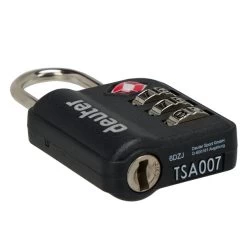 Deuter TSA PAD LOCK Gepäcksicherung BLACK 7 Deuter TSA PAD LOCK Gepäcksicherung BLACK -Outdoor Abenteuer Verkauf 5638102345 c tsa pad lock deuter 24