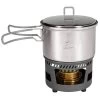 Esbit SPIRITUS-KOCHSET, 1500ML, TOPF AUS EDELSTAHL Spirituskocher EDELSTAHL/GRAU -Outdoor Abenteuer Verkauf 5638110619 h spiritus kochset 1500ml topf aus edelstahl esbit 24